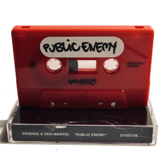 Promoe & Don Martin - Public Enemy kassett (rød)